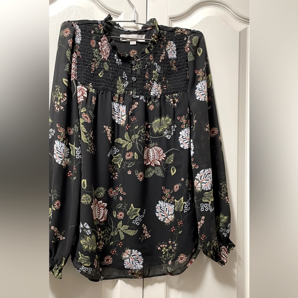 Loft Floral Blouse